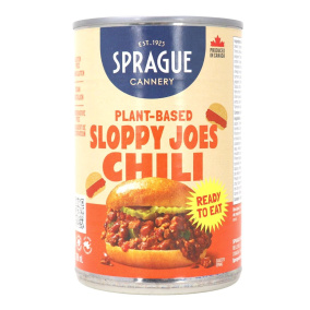 Front of Sprague Vegan Sloppy Joes Easy Sloppy Joes Can Ready To Eat