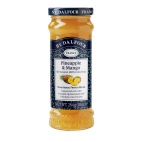 St. Dalfour Deluxe Fruit Spread Pineapple Mango, 225ml