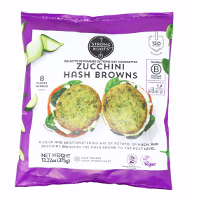 Strong Roots Zucchini Hash Browns Front