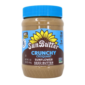 SunButter Sunflower Seed Butter Crunchy, 454 g