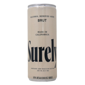Surely Alcohol Removed Wine Brut, 250 mL