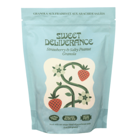 Sweet Deliverance Gluten-Free High-Fibre Granola Strawberry & Salty Peanut, 250g