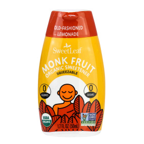 SweetLeaf Monk Fruit Organic Sweetener Old-Fashioned Lemonade, 50mL