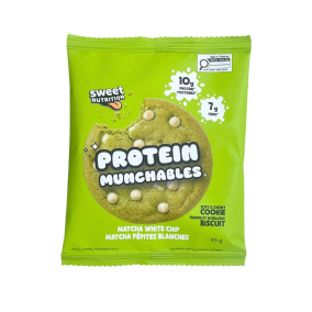 Sweet Nutrition Protein Munchables Cookie Matcha White Chip Front