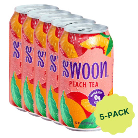 Swoon Sugar-Free Peach Iced Tea Front