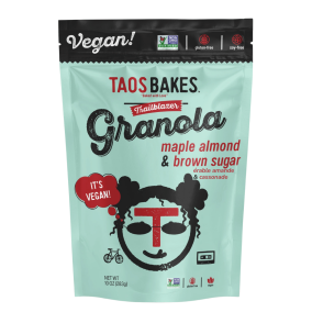 Taos Bakes Maple Almond Brown Sugar Granola Canada Front