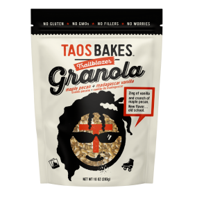Taos Bakes Maple Pecan Vanilla Granola Canada Front