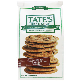 Tate's Bake Shop Gluten-Free Chocolate Chip Cookies, 198g