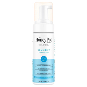 Front of The Honey Pot Foaming Intimate Wash Sensitive