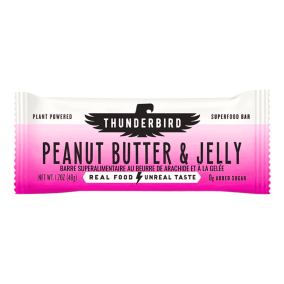 Thunderbird Superfood Bar Peanut Butter & Jelly, 48g
