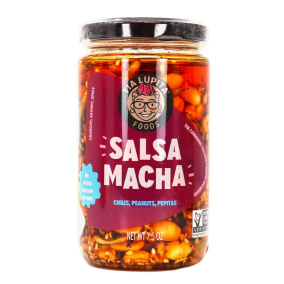 Tia Lupita Salsa Macha Chili Crunch Oil With Olive Oil Peanuts Pepitas, 7.5oz