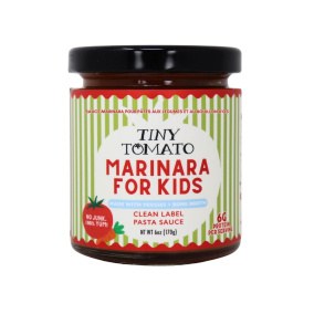 Tiny Tomato Marinara Pasta Sauce With Veggies and Bone Broth Front