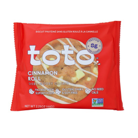 Toto Gluten-Free Protein Cookie Cinnamon Roll Front