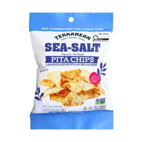 Terranean Twice-Baked Pita Chips Sea Salt, 56.69g