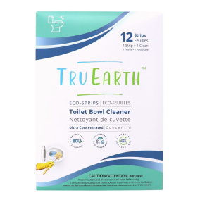 Tru Earth Ultra-Concentrated Eco-Strips Toilet Bowl Cleaner, 12 Strips