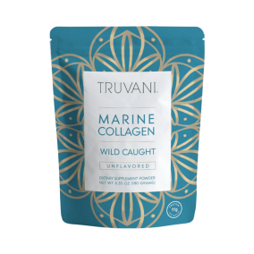 Truvani Wild Caught Marine Collagen Powder Unflavoured Canada Front