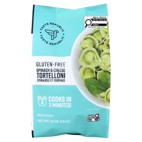 Taste Republic Gluten-Free Spinach & Cheese Tortelloni Front