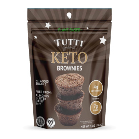 Tutti Gourmet Vegan Keto Brownies, 142g