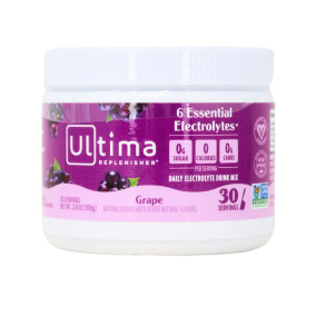 Front of Ultima Replenisher Electrolytes Grape