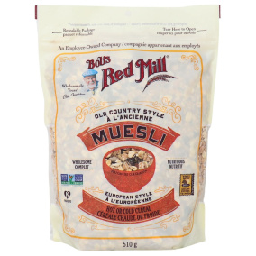 Front of Bob's Red Mill Old Country Style Muesli, 510g