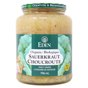 Front of Eden Organic Sauerkraut