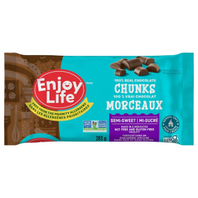 Enjoy Life Semi-Sweet Chocolate Mega Chunks, 283g