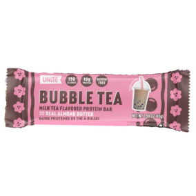 UNiTE Food Gluten-Free Protein Bar Bubble Tea, 45g