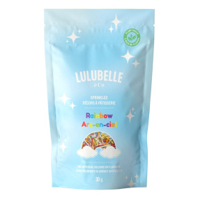 Lulubelle & Co Vegan Sprinkles Rainbow, 30g