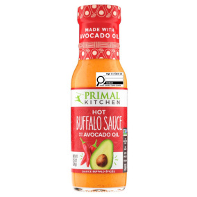 Front of Primal Kitchen Hot Buffalo Sauce