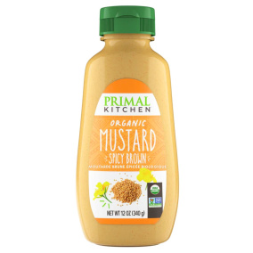 Primal Kitchen Organic Spicy Brown Mustard, 340g