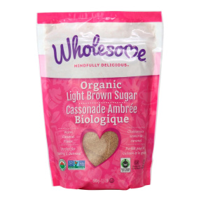 Wholesome Sweeteners Organic Light Brown Sugar, 680g