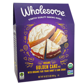 Wholesome Organic Golden Cake Mix, 454g