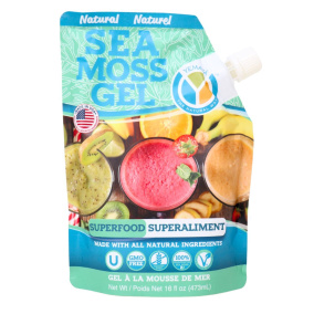 Front of Yemaya Sea Moss Gel - Sea Moss Supplement - Sea Moss Natural