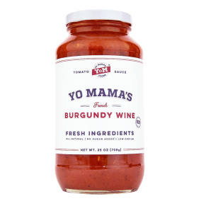 Yo Mama's Burgundy Wine Keto Pasta Sauce, 708g