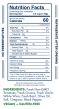 Nutritional Table of Yo Mama's Bellisima Basil Keto Tomato Sauce, 708g