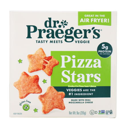 Dr Praeger’s Gluten-Free Pizza Stars Front