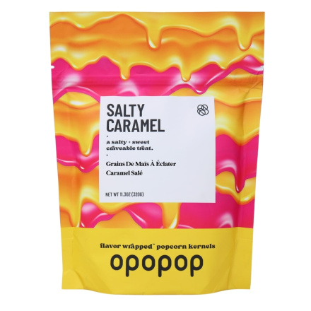 Opopop Popcorn Kernels Salty Caramel Front