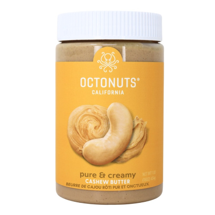 Octonuts Pure and Creamy Roasted Cashew Butter Front