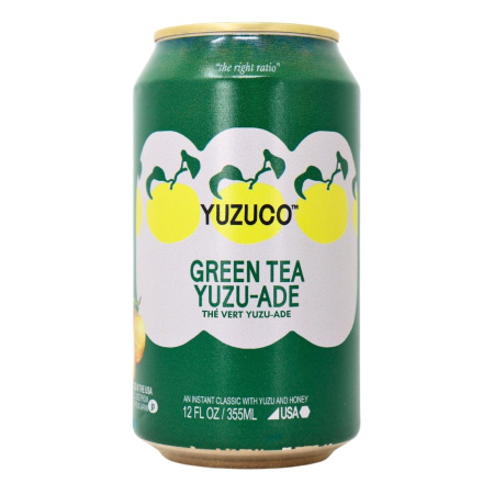 Yuzuco Green Tea Yuzu-ade Front