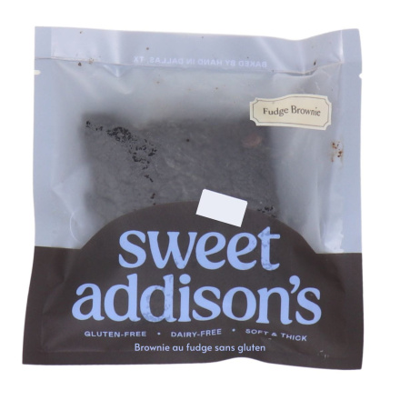 Sweet Addison’s Gluten-Free Fudge Brownie Front