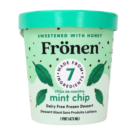 Frönen Dairy-Free Ice Cream Mint Chip Front