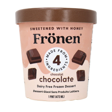 Frönen Dairy-Free Ice Cream Chocolate Front