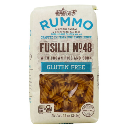 Rummo Gluten-Free Fusilli No. 48 Front