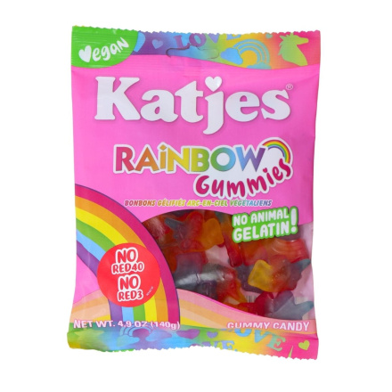 Katjes Vegan Rainbow Gummies Front