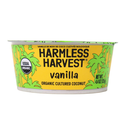 Harmless Harvest Organic Cultured Coconut Vanilla Front