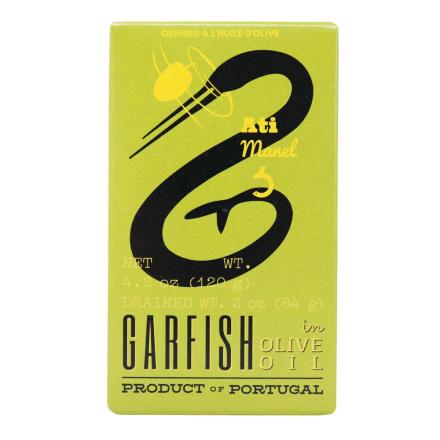 Ati Manel Garfish in Olive Oil Front