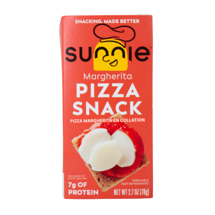 Sunnie Snack Margherita Pizza Snack Front