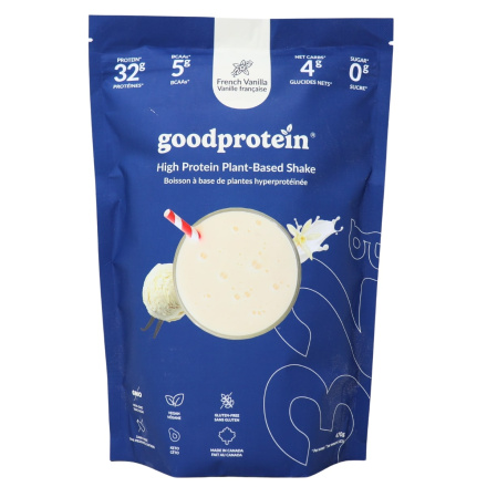 Good Protein All-In-One Shake Plant-Based Superfood Blend French Vanilla Front