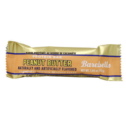 Barebells Protein Bar Peanut Butter Front