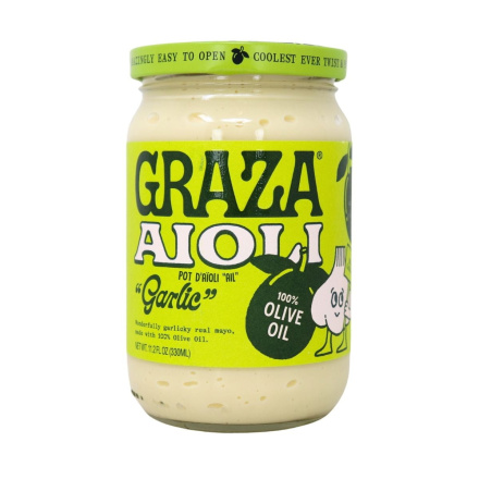 Graza Aioli Jar “Garlic” Front